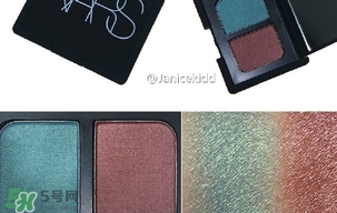 nars2017眼影色号试色 nars2017双色眼影试色图